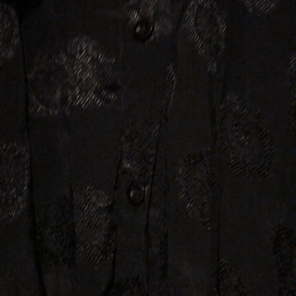 AMUSE SOCIETY - 2 Tone Flowy Button Up - Picture 4 of 7